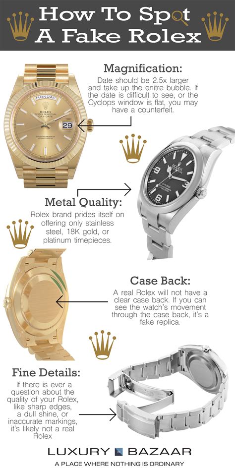 how to spot rolex fake|how to tell real rolex.